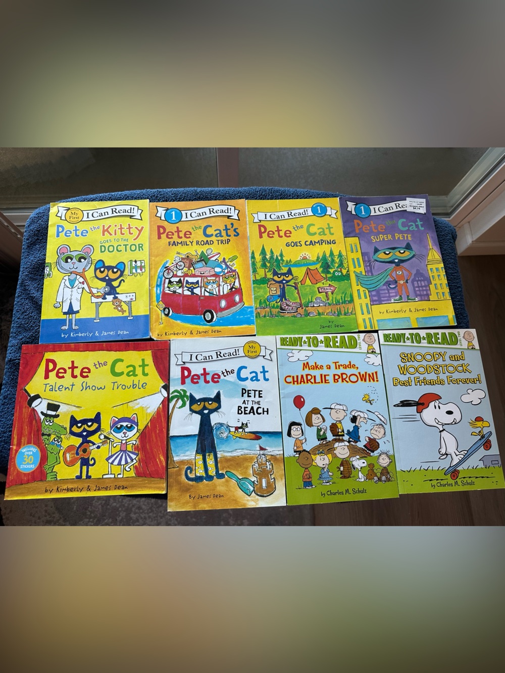 I Can Read! Kids Book Set - Blue and Yellow